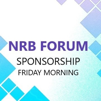 Picture of NRB Forum Sponsorship Friday Morning